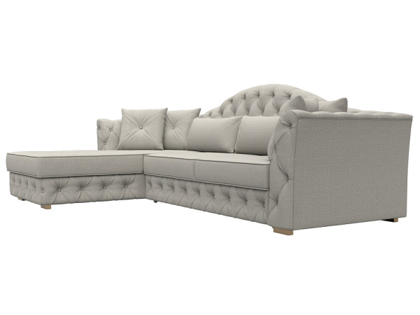 Диван угловой Артис левый угол Рогожка