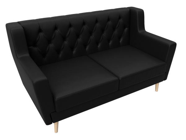 Диван кухонный прямой Брайтон 2 Люкс Экокожа