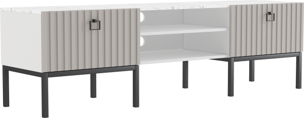 Тумба ТВ Эдем (Сабия-белая/Латте)