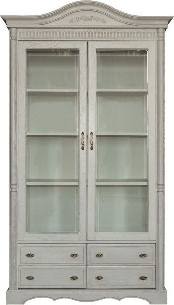 Шкаф книжный 2д Паола БМ2.671.2.20(2151) (Розовый пепел)