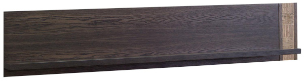 Полка навесная Тунис П6.343.0.29 (П343.29Ш) (Венге c золочением)