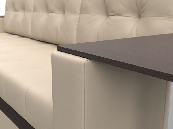 Диван угловой Атланта М левый угол Экокожа