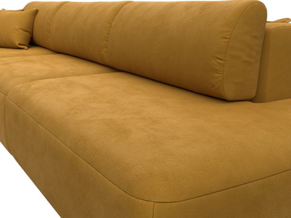 Диван прямой Лига-036 НПБ Модерн Лонг подлокотник слева Велюр