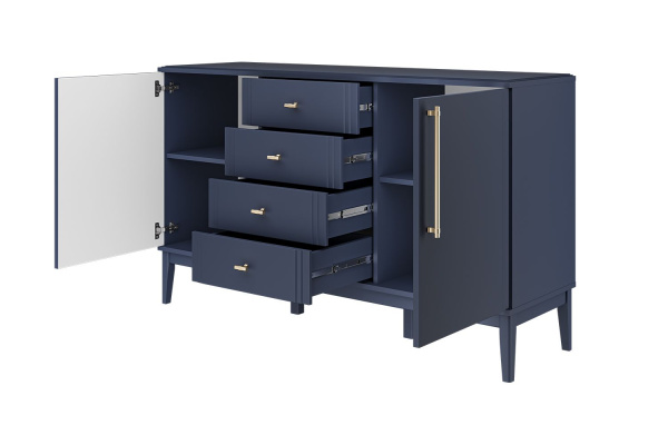 Комод Джали 4 ящика 2 двери