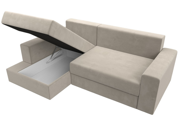 Диван угловой Майами левый угол Микровельвет