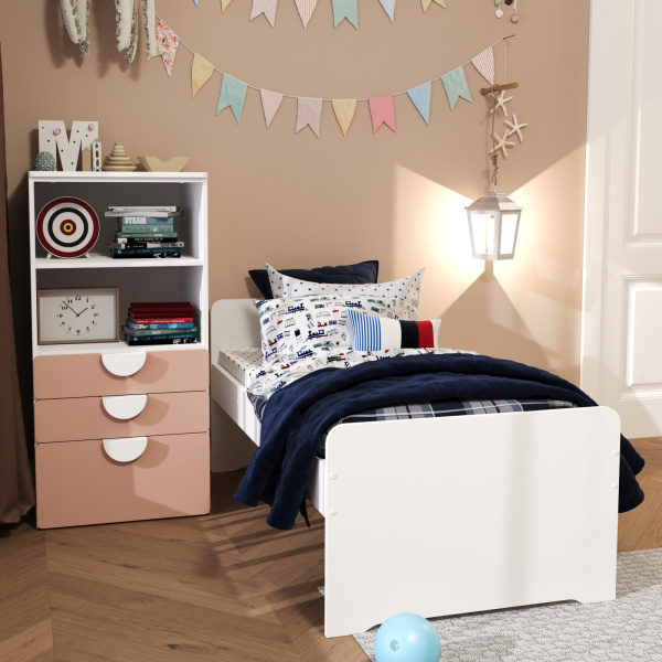 Стеллаж ПИКСИ с 3 выдвижными ящиками