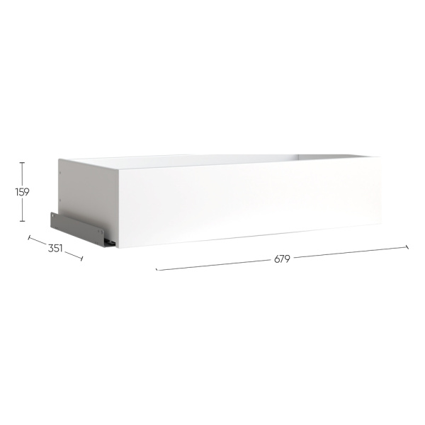 Ящик МАКС выдвижной в узкий двухдверный шкаф