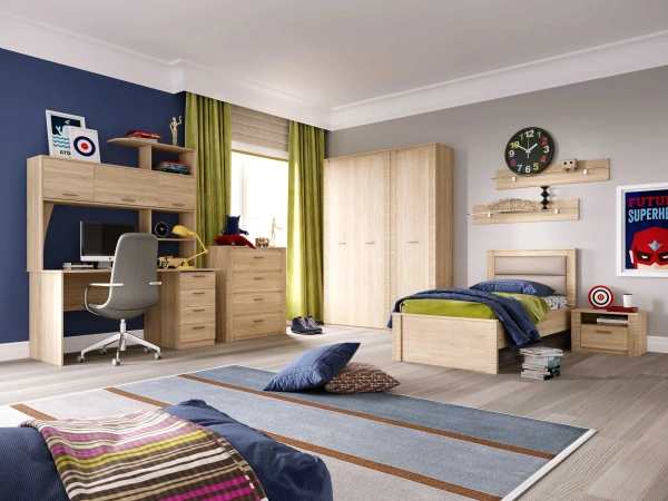 Гарнитур для молодёжной комнаты Элана композиция 1