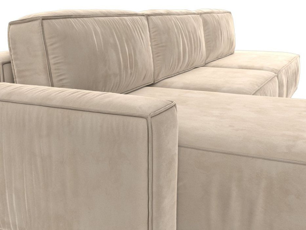 Диван угловой Прага модерн лонг левый угол Велюр