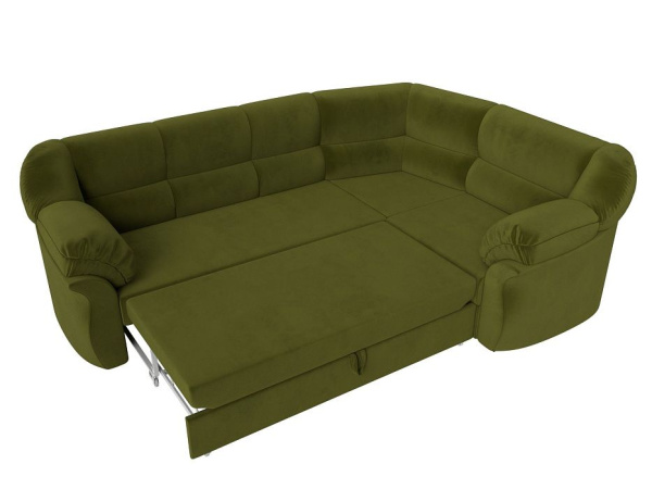 Диван угловой Карнелла правый угол Микровельвет