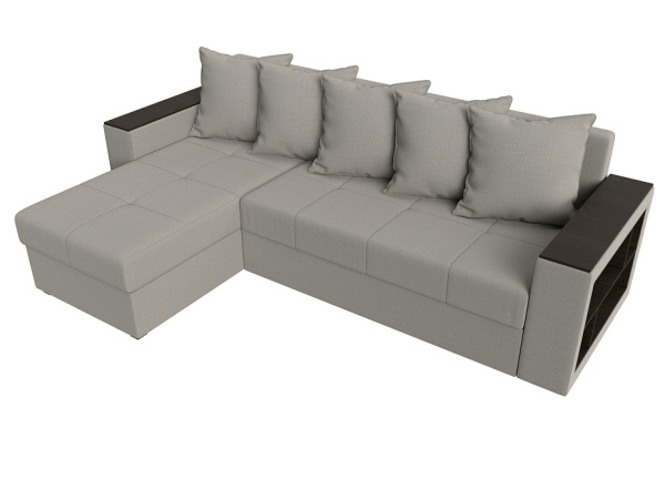 Диван угловой Дубай Лайт левый угол Рогожка