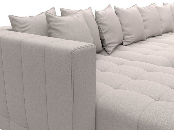 Диван П-образный Лига-052 НПБ Лонг Замша