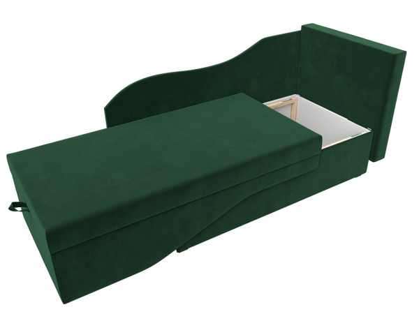 Кушетка Гармония правая Велюр