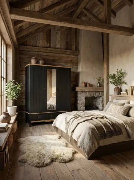 Шкаф NN 33 Пенни комбинированный с 1-м зеркалом