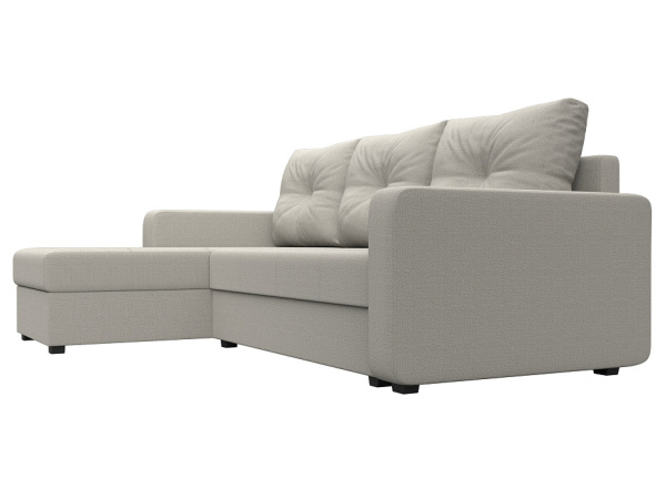 Диван угловой Ливерпуль Лайт левый угол Рогожка