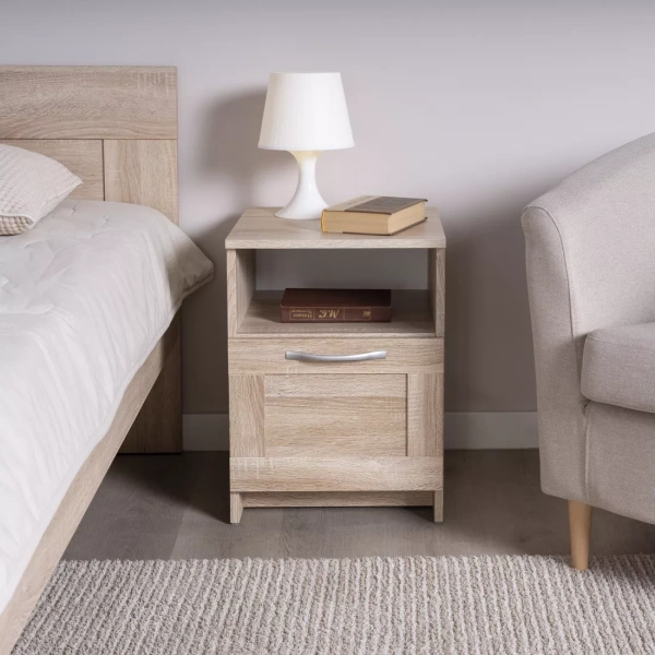 Тумба прикроватная СИРИУС с одним ящиком