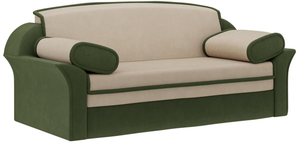 Диван-кровать РИК-1400 (1400 СТАНДАРТ, 9 ВАРИАНТ оливковый, латте)