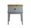 Тумба прикроватная Бон Вояж 01 (Серый 7042/Антик 24)