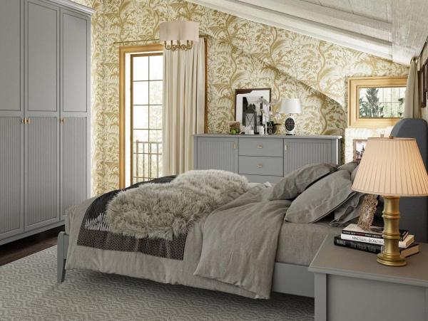 Комод Никеа 4 ящика 2 двери