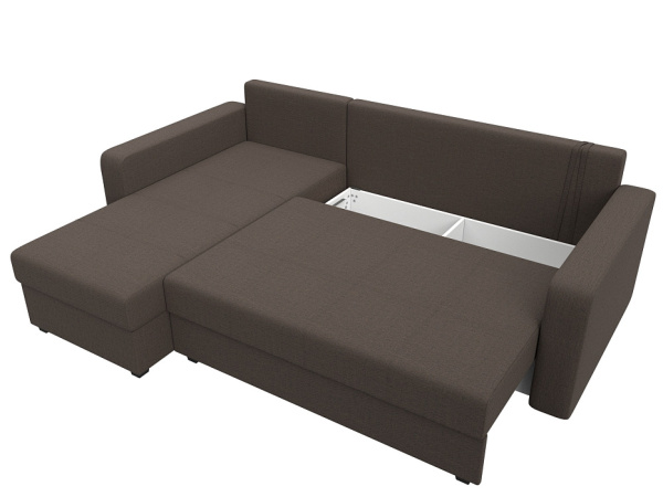 Диван угловой Ливерпуль Лайт левый угол Рогожка