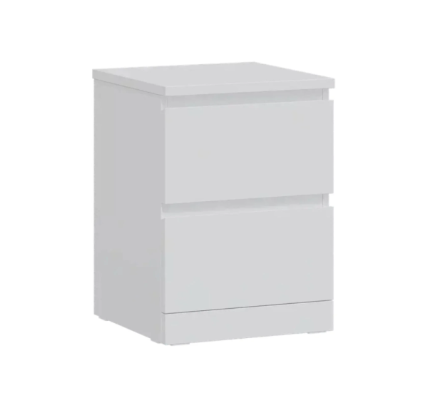 Комод Варма 2 с двумя ящиками, Белый