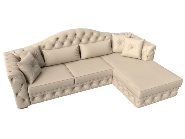 Диван угловой Артис правый угол Экокожа