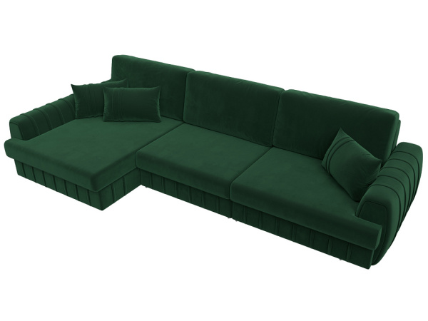 Диван угловой Лига-057 НПБ Лонг угол левый Велюр