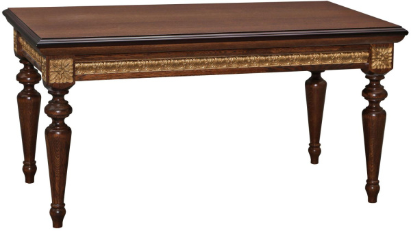 Стол журнальный Милана 03 П4.265.0.03(299.03) (Черешня с золочением)