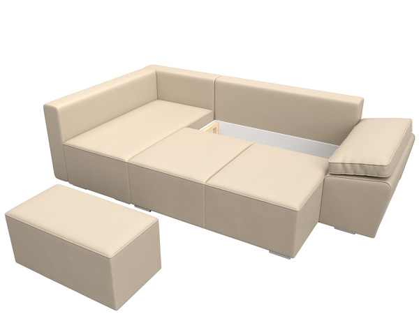 Диван угловой Хьюго левый угол Экокожа