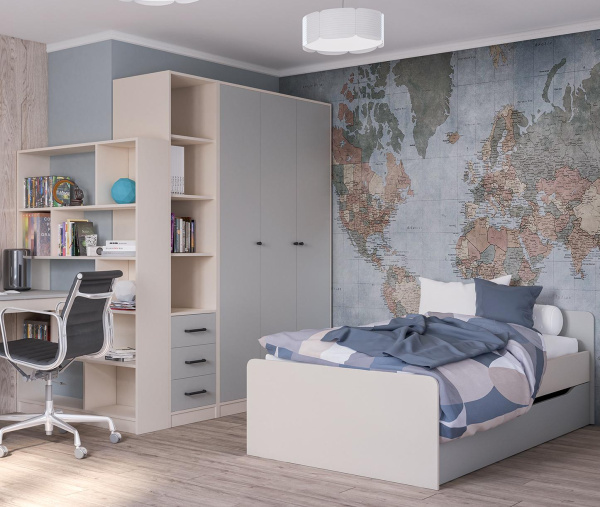 Шкаф для одежды Мальма МН-135-04