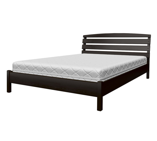 Кровать Камелия-1 (900х2000, цвет Венге, кровать одинарная (РАЗБОРНАЯ) Без подъемного механизма)