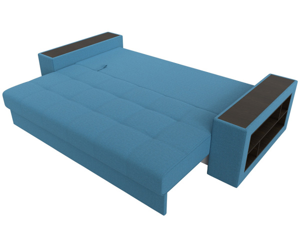 Диван прямой Дубай полки справа Рогожка