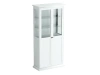 Шкаф-витрина Reina двухдверный (Цвет Белый)