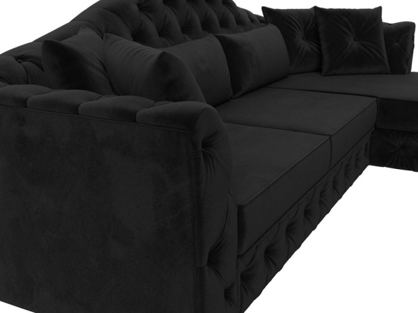 Диван угловой Артис правый угол Велюр