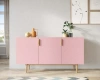 Комод с тремя дверками Line LN02/GR1 (Цвет Pink)