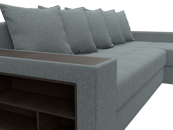 Диван угловой Дубай правый угол Рогожка