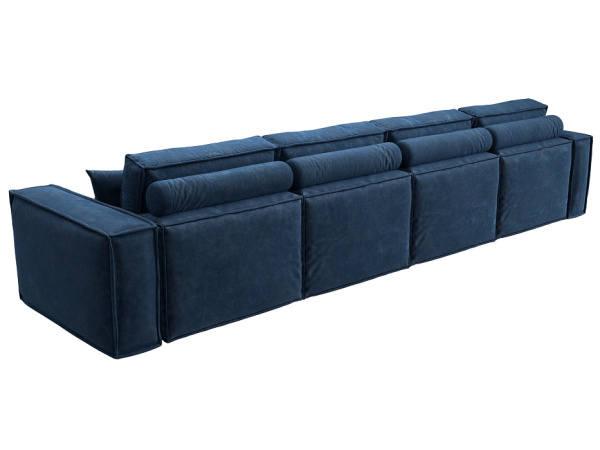 Диван прямой Лига-081 НПБ МегаЛонг Велюр