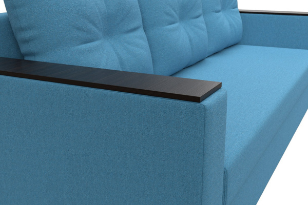 Диван прямой Атланта без стола Рогожка