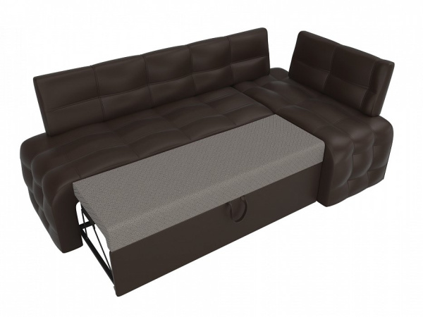 Диван кухонный угловой Люксор правый угол Экокожа