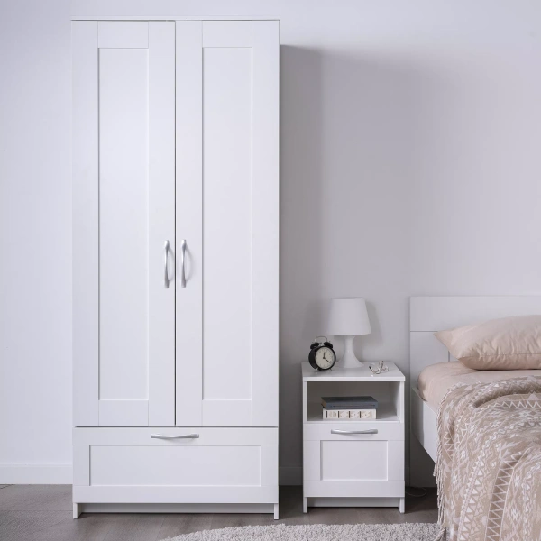 Шкаф СИРИУС двухдверный с ящиком