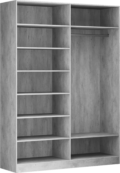 Каркас шкафа Бержер 4 дв