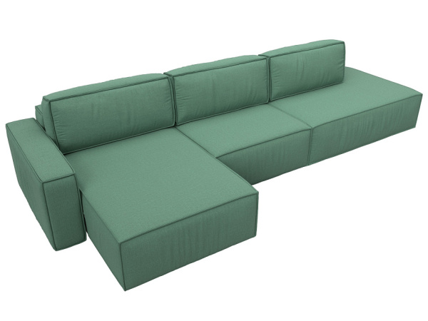 Диван угловой Прага модерн лонг левый угол Рогожка