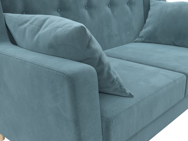 Диван кухонный прямой Брайтон 2 Велюр