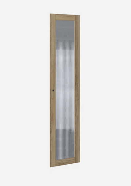 МАКС дверь 50 со стеклом Мору (Ясень)