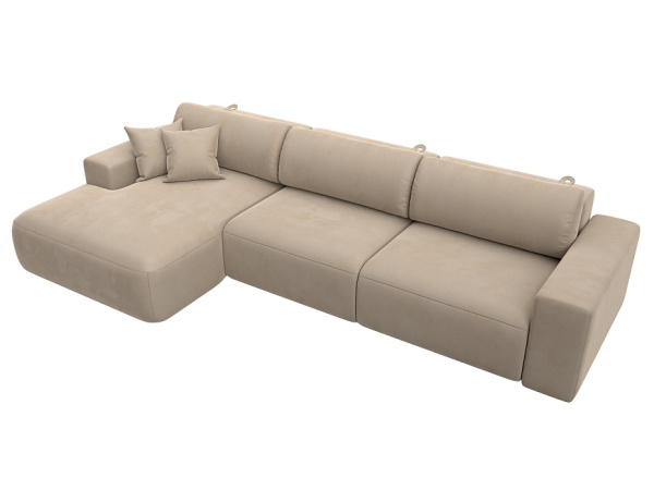 Диван угловой Лига-036 НПБ Классик Лонг левый угол Велюр