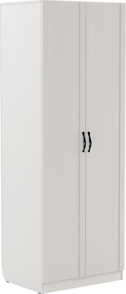 Шкаф для одежды Нокс 2 двери (Белый)