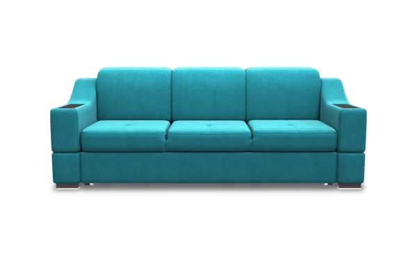 Диван Сириус 3 БД (Бирюзовый)