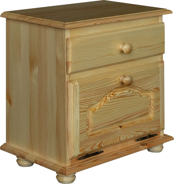 Тумба прикроватная Лотос БМ2.701.1.28(1093) (Сосна натуральная)