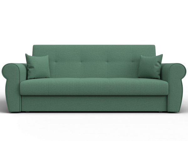 Диван-книжка Лига-019 Рогожка (Амур 11 зеленый)