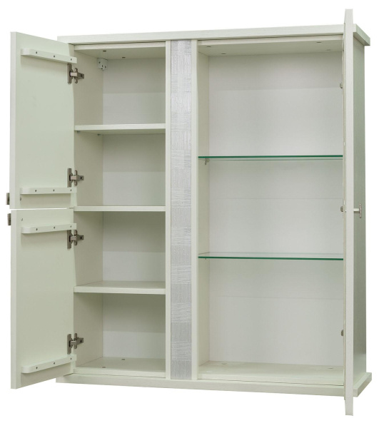 Шкаф комбинированный навесной Тунис П6.343.0.28 (П343.28Ш)